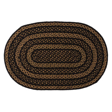 Farmhouse Jute Braided Rug Oval 24